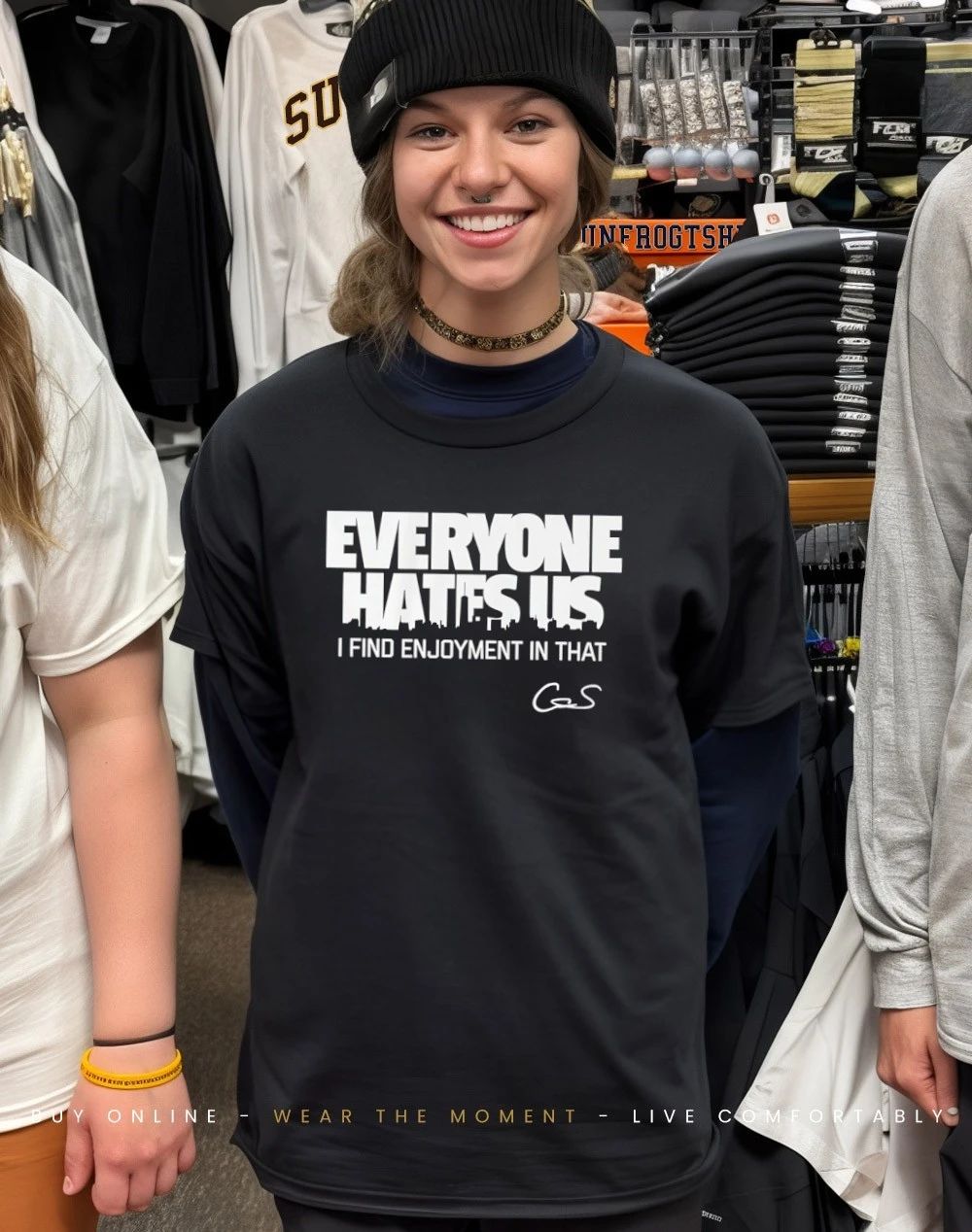 Cam Schlittler New York Yankees Everyone Hates Us I find enjoyment in that shirt