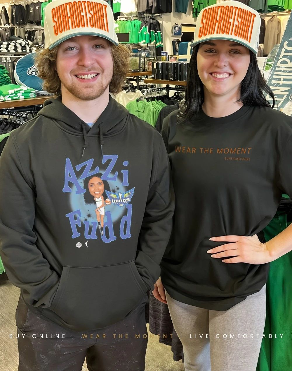 Azzi Fudd Dallas Wings 2026 WNBA Draft shirt