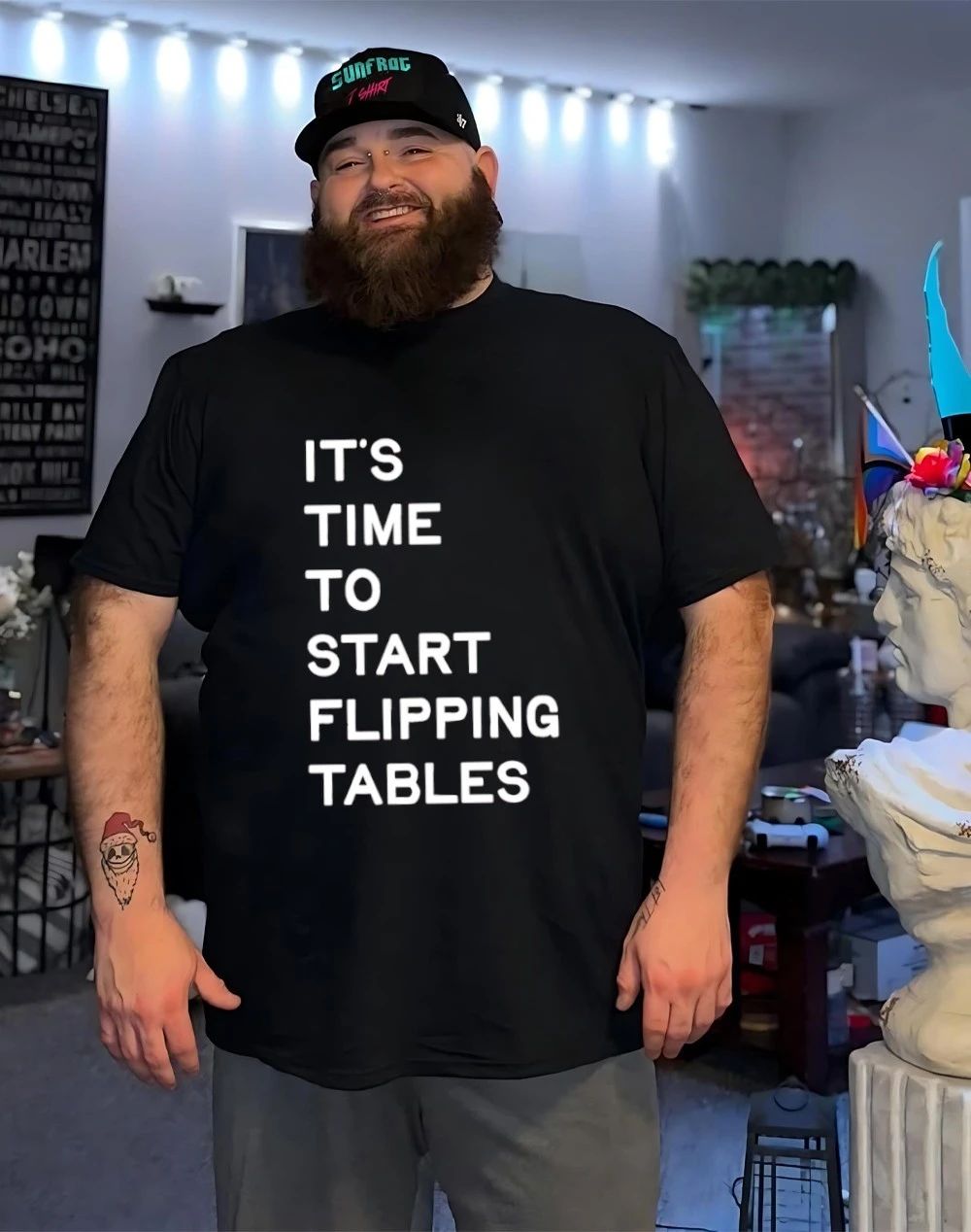 It’s time to start flipping tables shirt