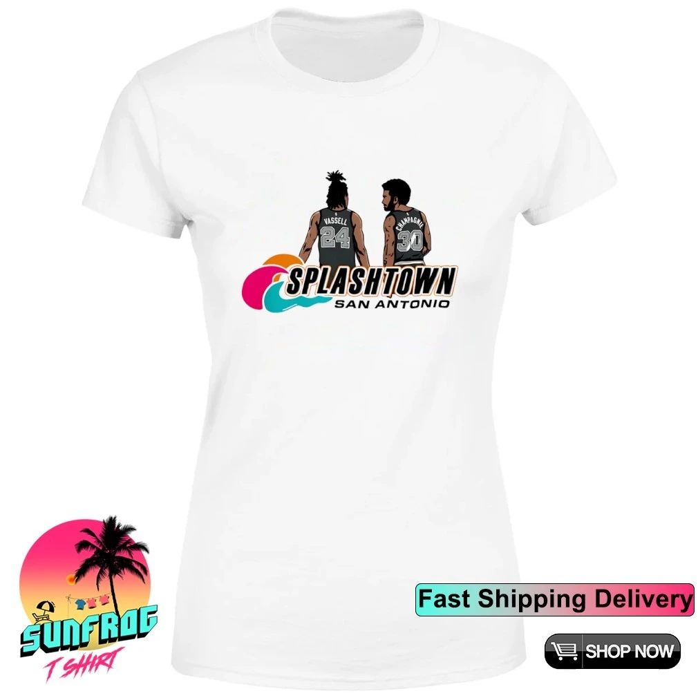 Devin Vassell And Julian Champagnie Splashtown San Antonio Shirt