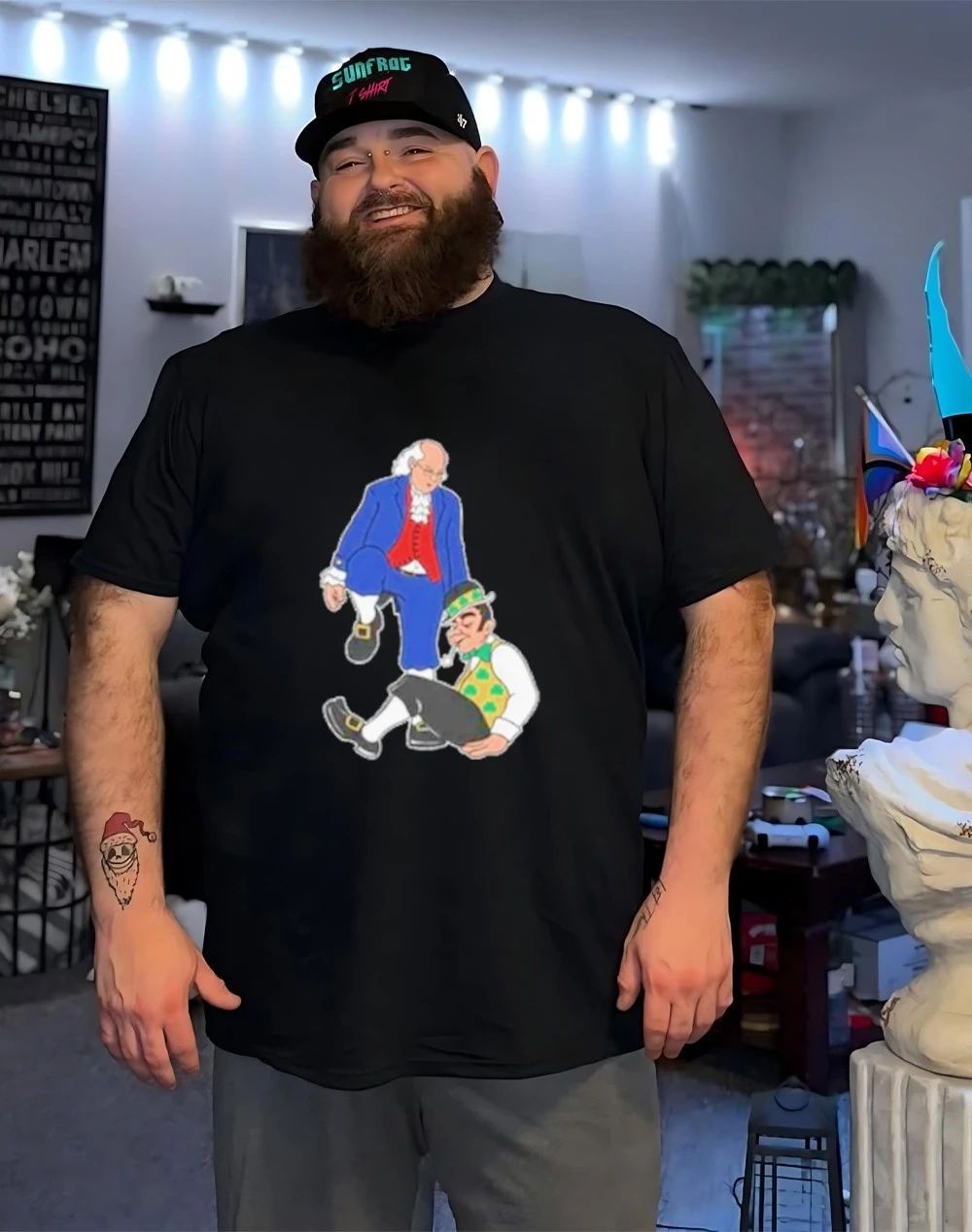 Ben Franklin Stepover Boston Celtics shirt