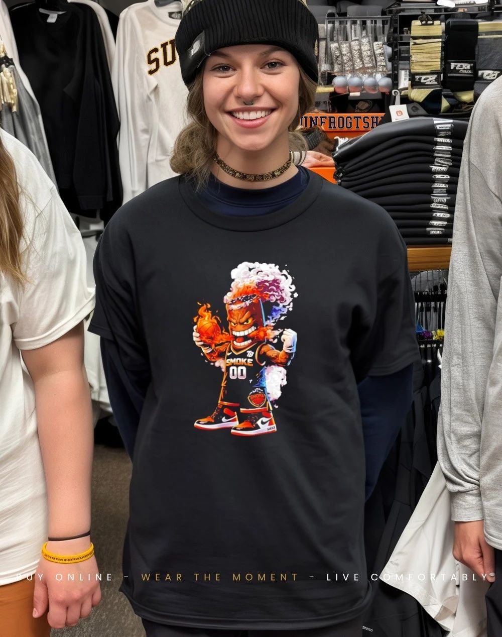 Strizzo tampa bay smoke cartoon shirt