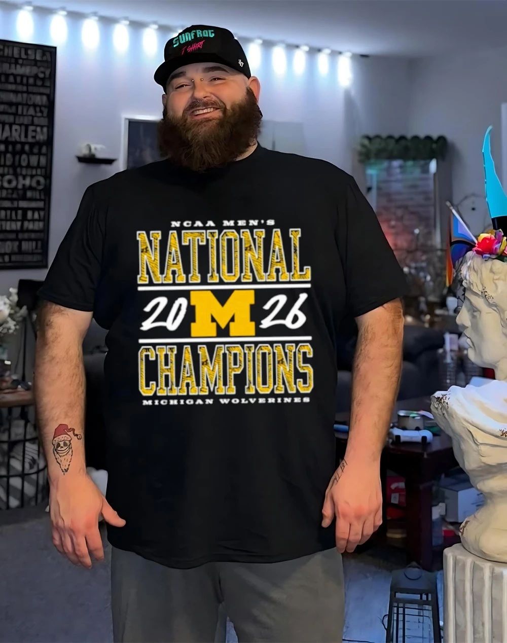 Michigan Wolverines Men’s Basketball National Champions 2026 shirt