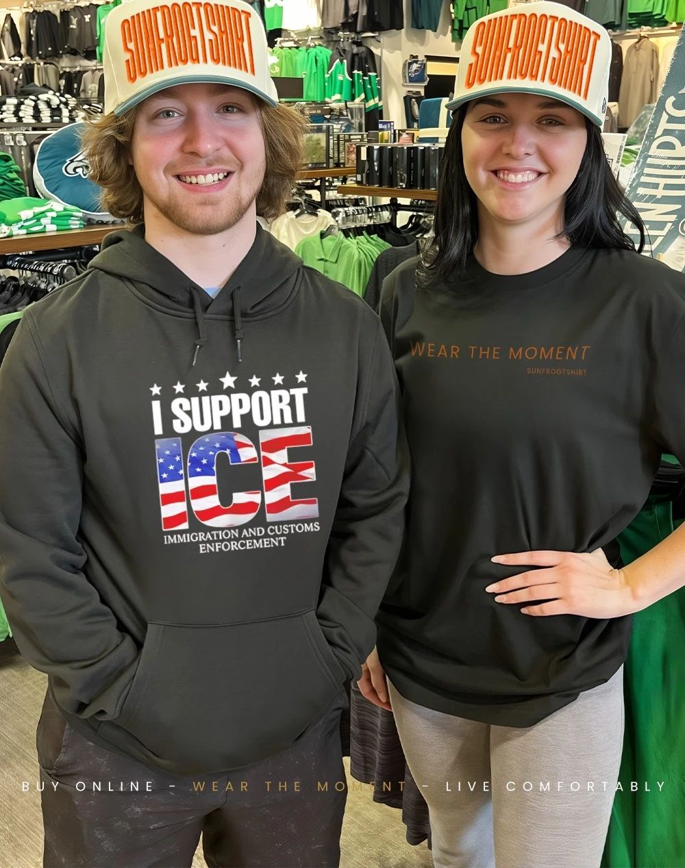 I Support ICE Immigration And Customs Enforcement shirt