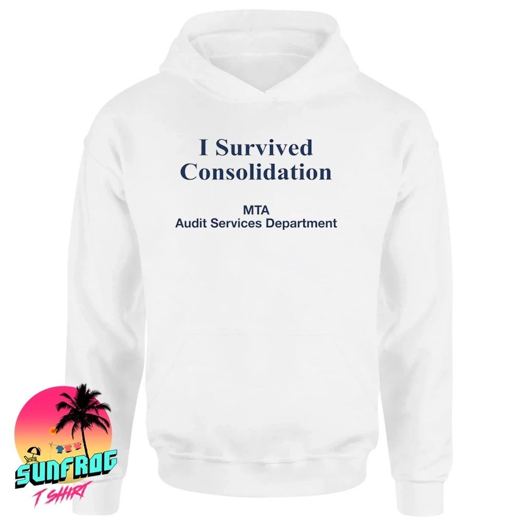 John Wilson I Survived Consolidation MTA shirt