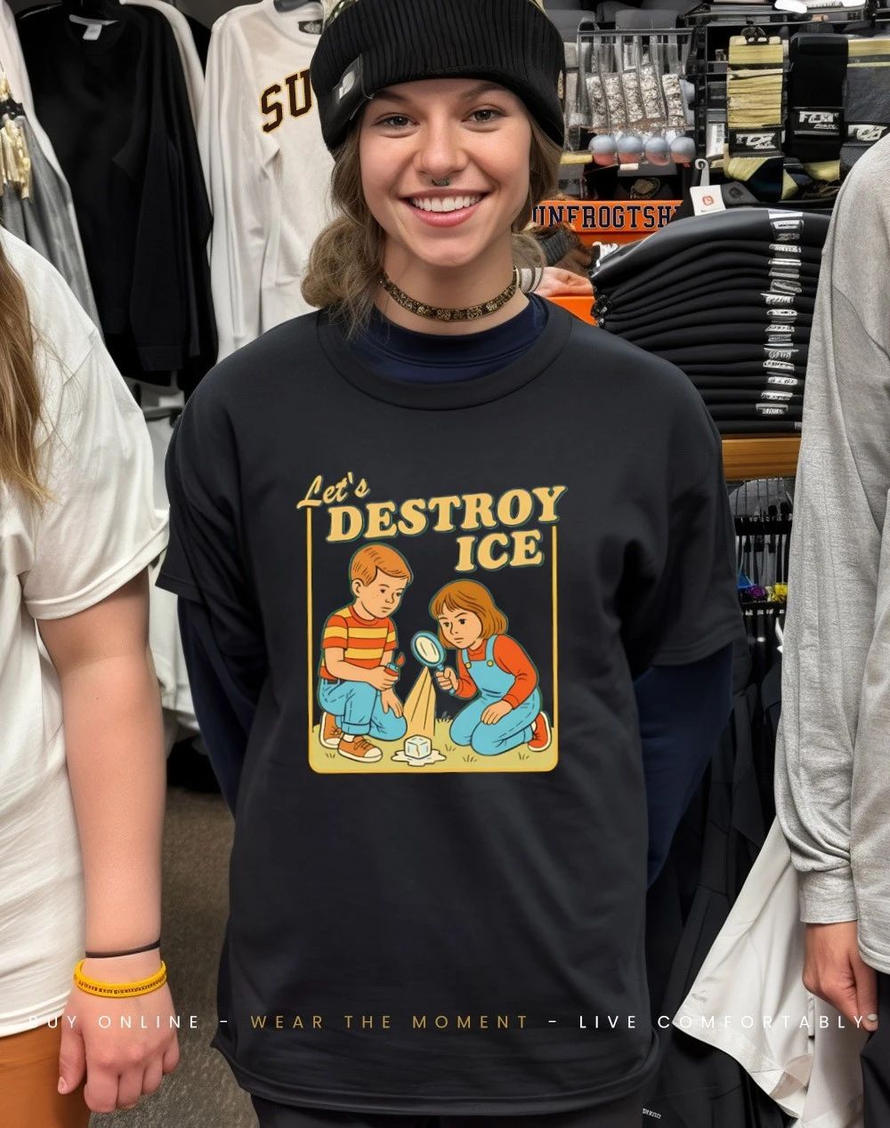 Let’s Destroy ICE Subtle Abolish ICE shirt