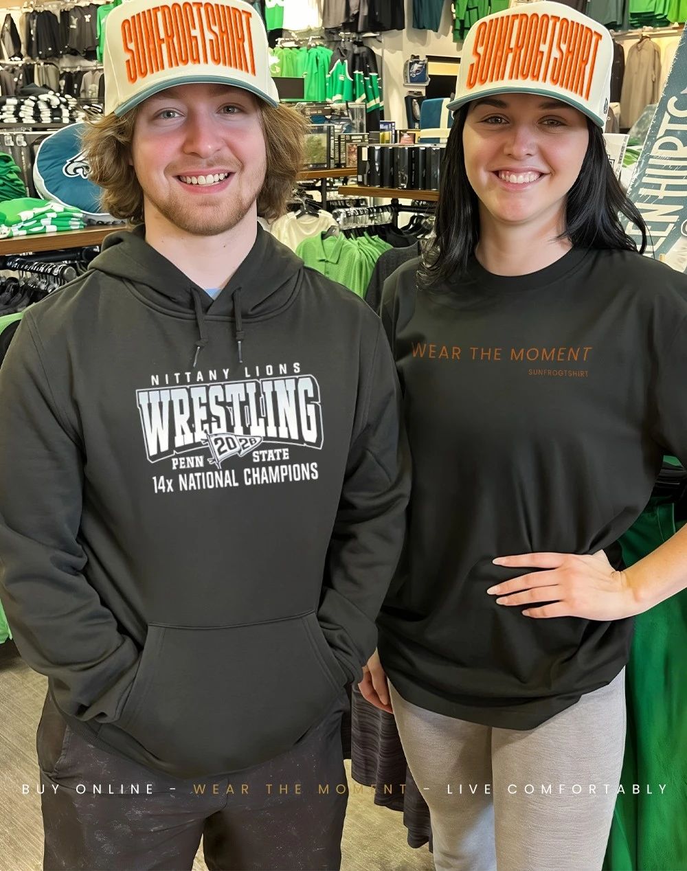 Penn State 2026 14X Wrestling National Champs shirt