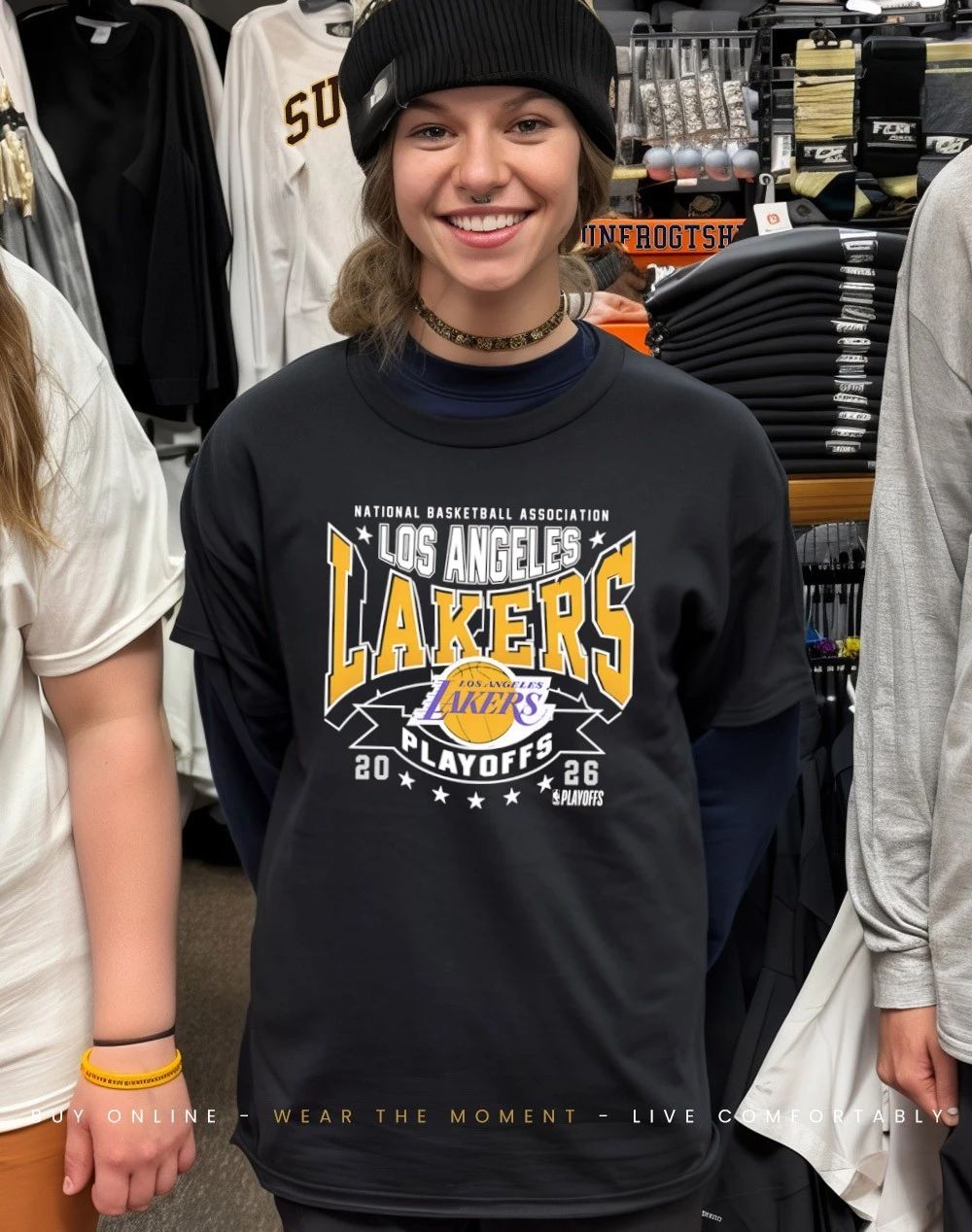 Los Angeles Lakers NBA 2026 Playoffs Next Official shirt