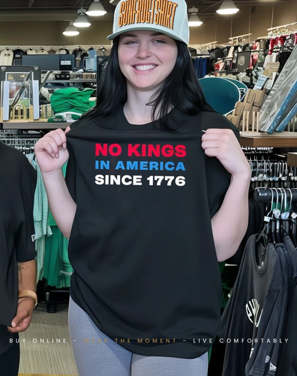 Jamie Lee Curtis No Kings In America Since 1776 Shirt