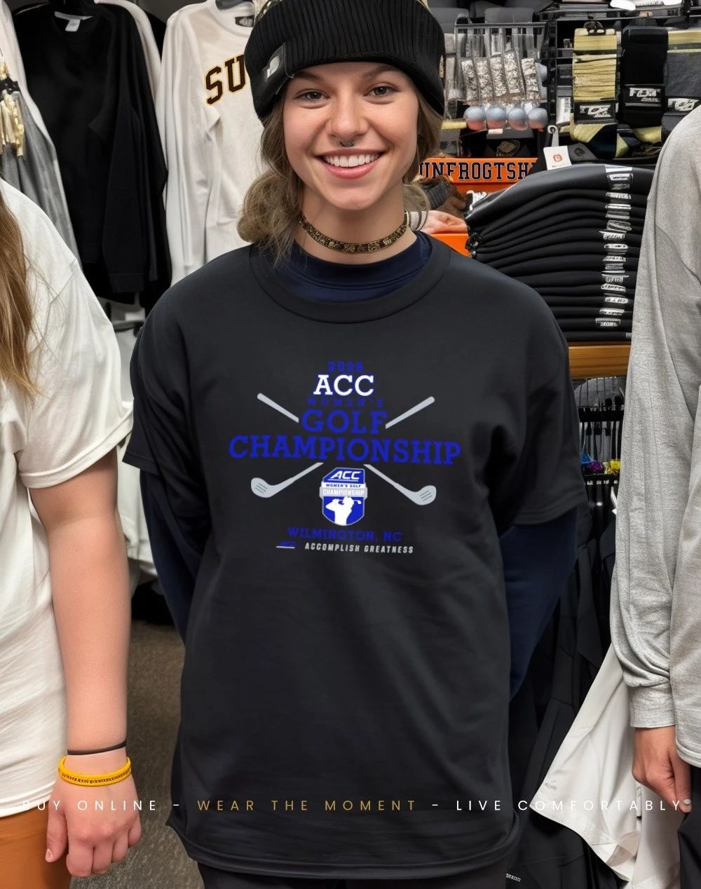 2026 ACC Atlantic Coast Conference Women’s Golf Championships Champion Wilmington shirt