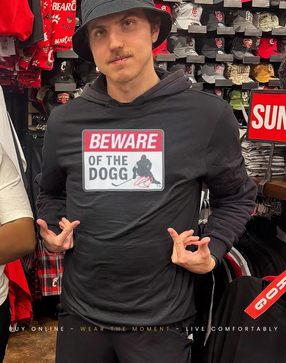Nathan Mackinnon Beware Of The Dogg Sign Shirt