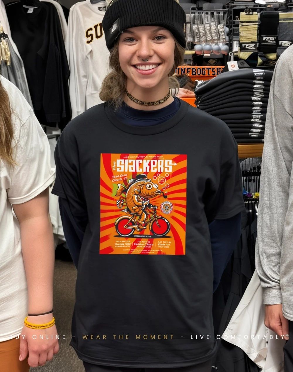 The Slackers 2026 West Coast Canada Tour Shirt