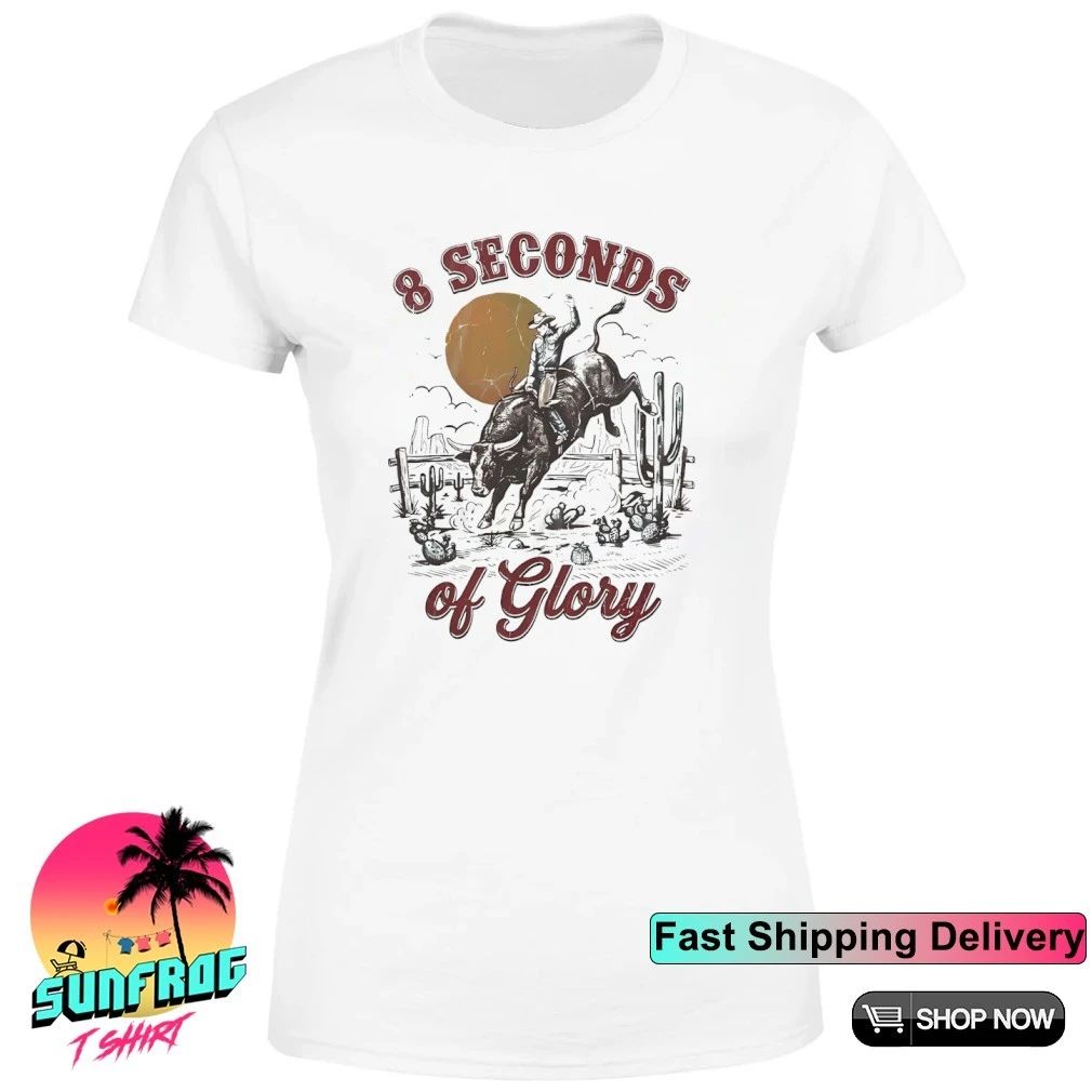 8 Seconds of Glory cowboy vintage shirt