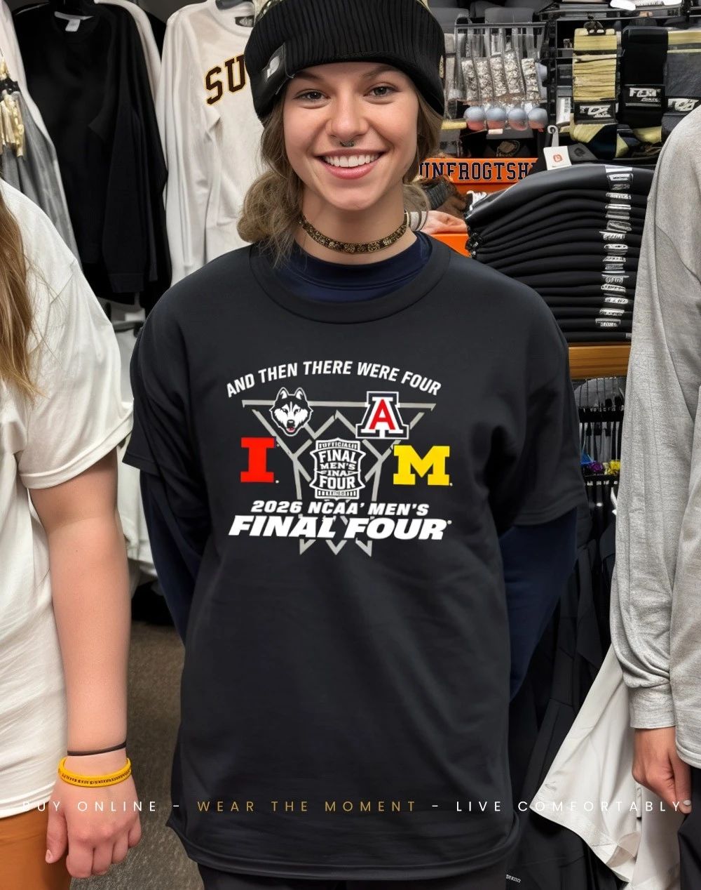 And Then There Were Four NCAA Men’s Final Four 2026 Indianapolis shirt