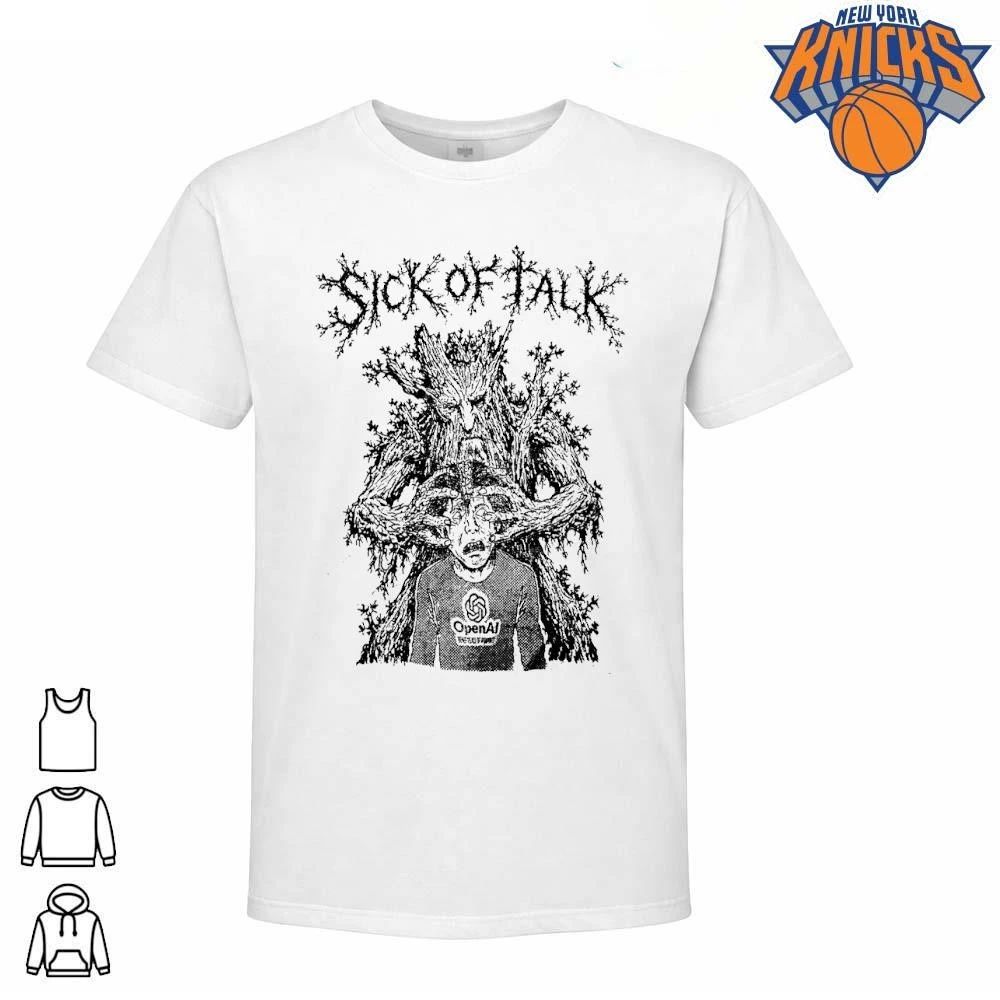 Sick Of Talk Tree Monster OpenAI AI Art T Shirt