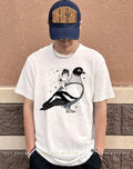 Gary the Cat riding a pigeon Dove shirt
