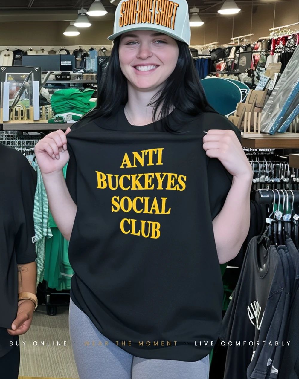 Michigan Wolverines Anti Buckeyes Social Club shirt