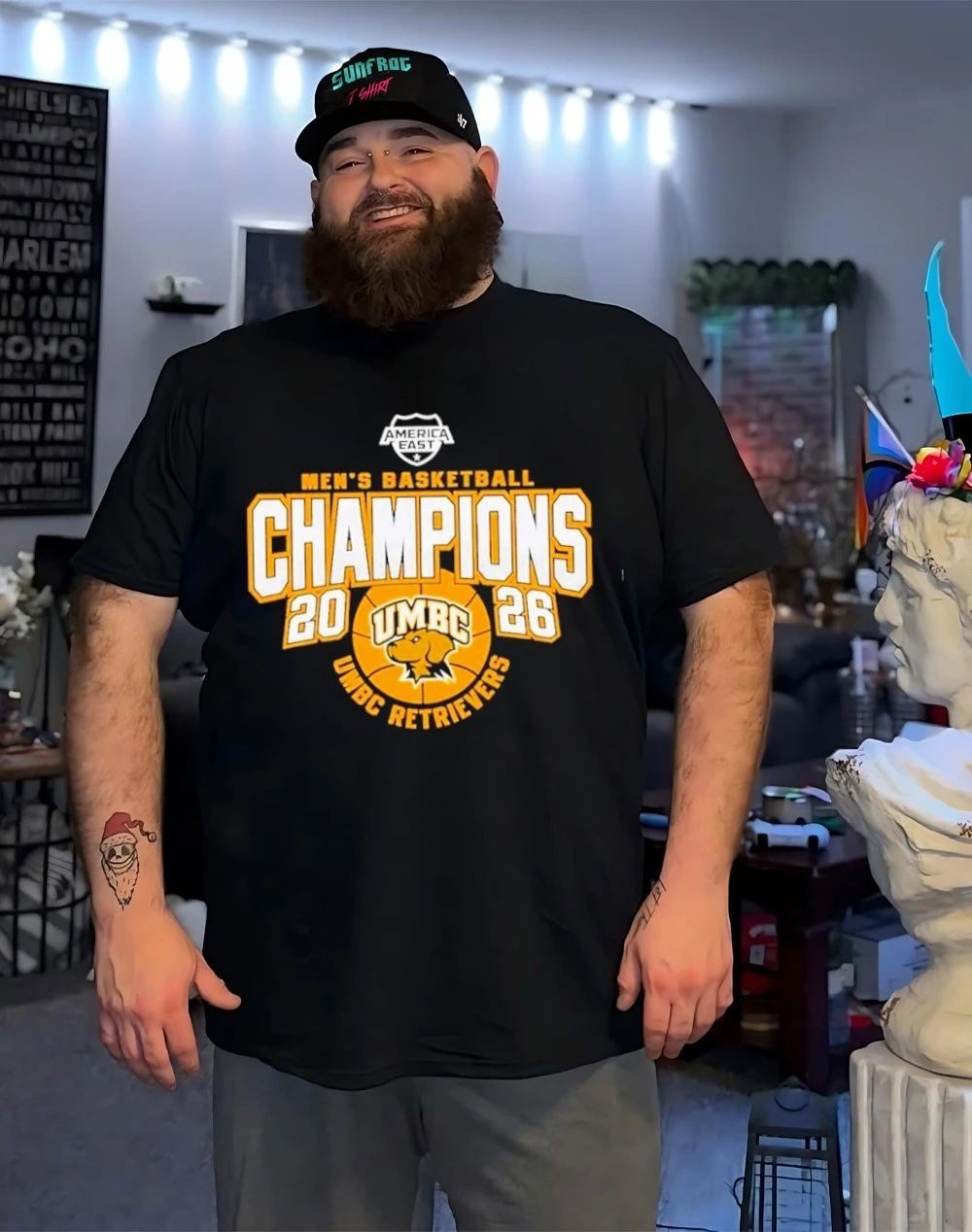 UMBC Retrievers Basketball America East Champions 2026 shirt