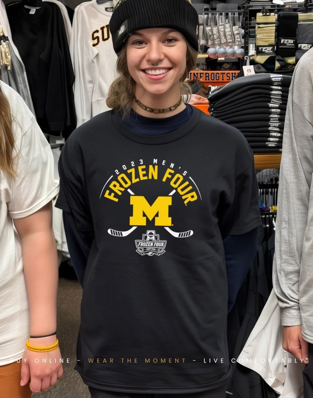 Michigan Men’s Hockey 2026 Frozen Four shirt