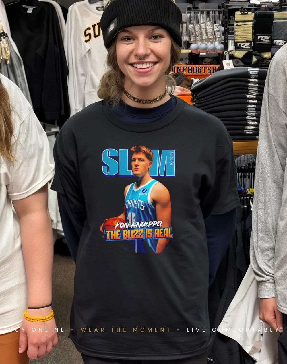 Slam Kon Knueppel The Buzz Is Real shirt