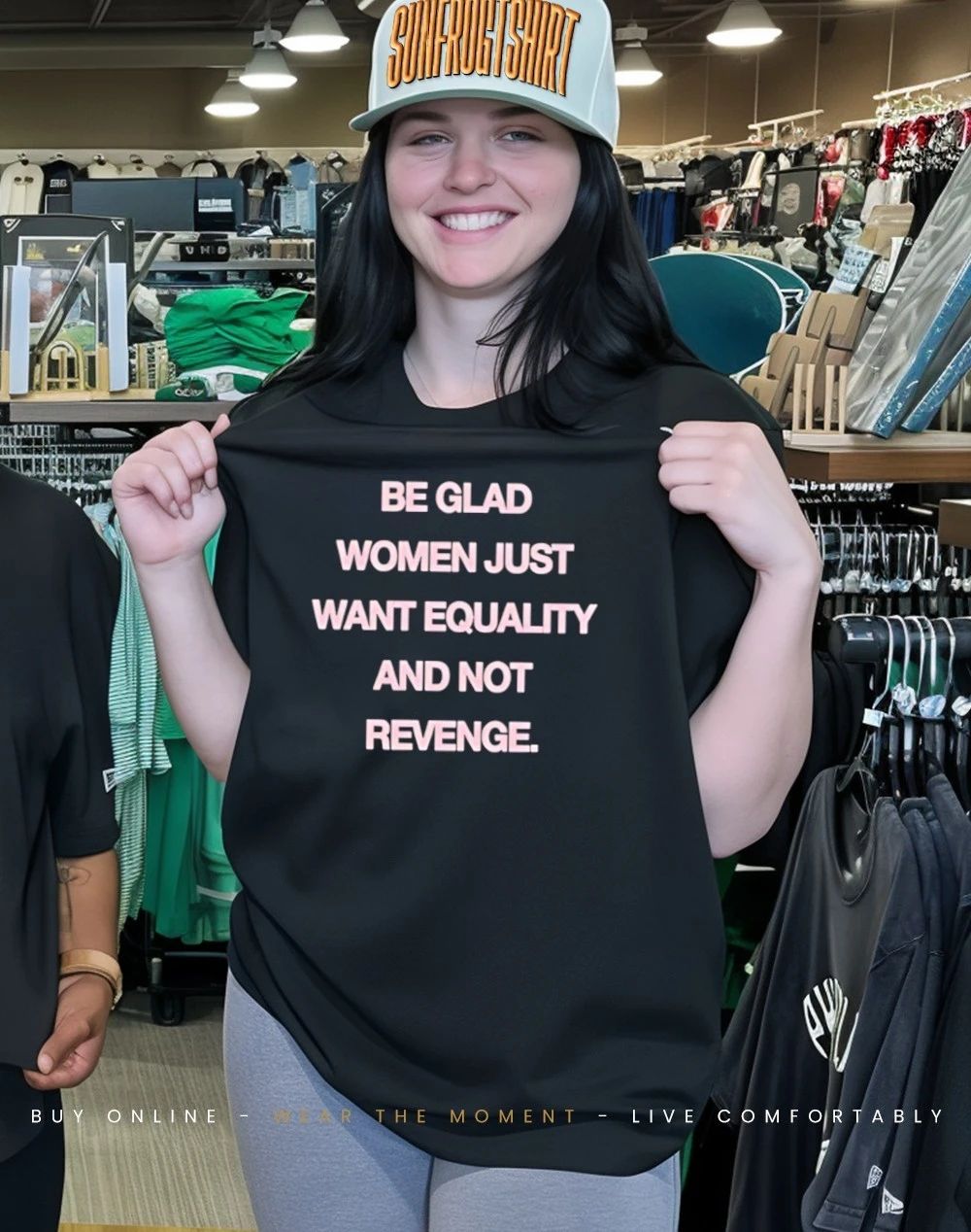 Be glad women just want equality and not revenge shirt