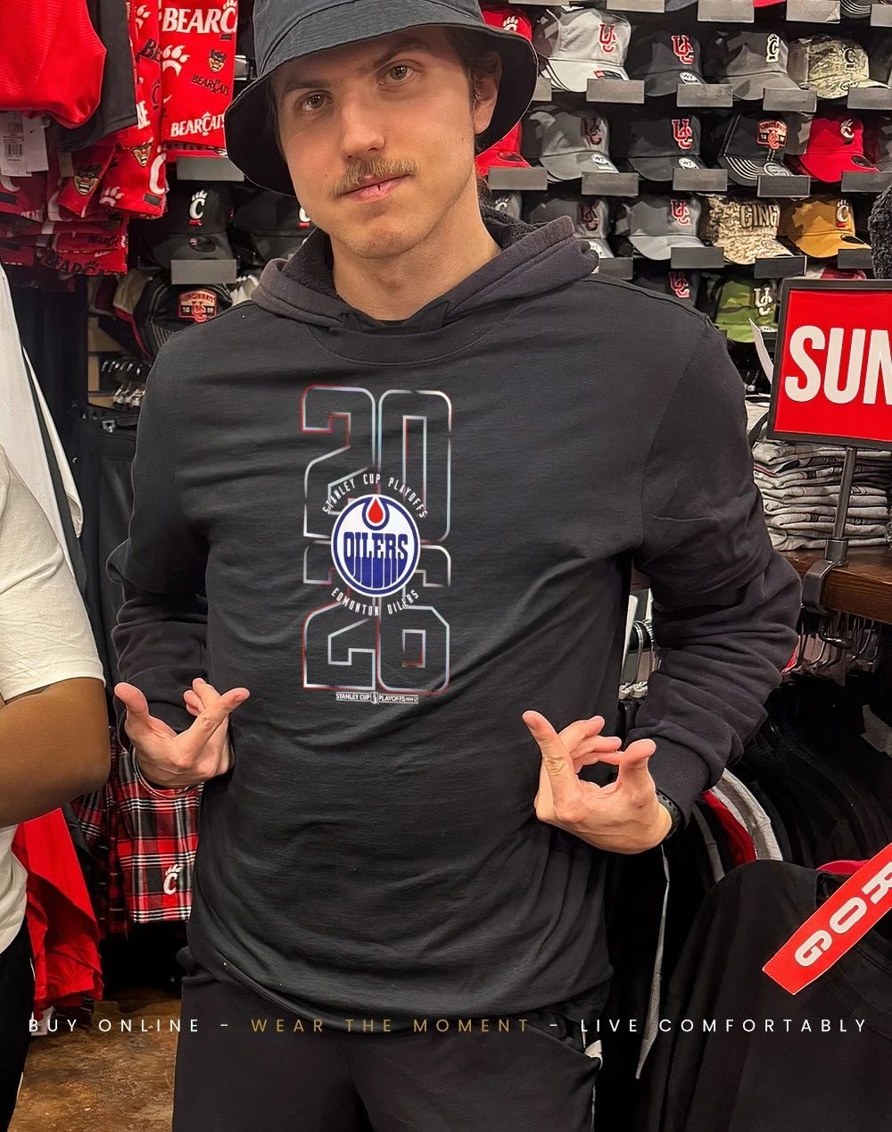 Edmonton Oilers 2026 Stanley Cup Playoffs Bold shirt