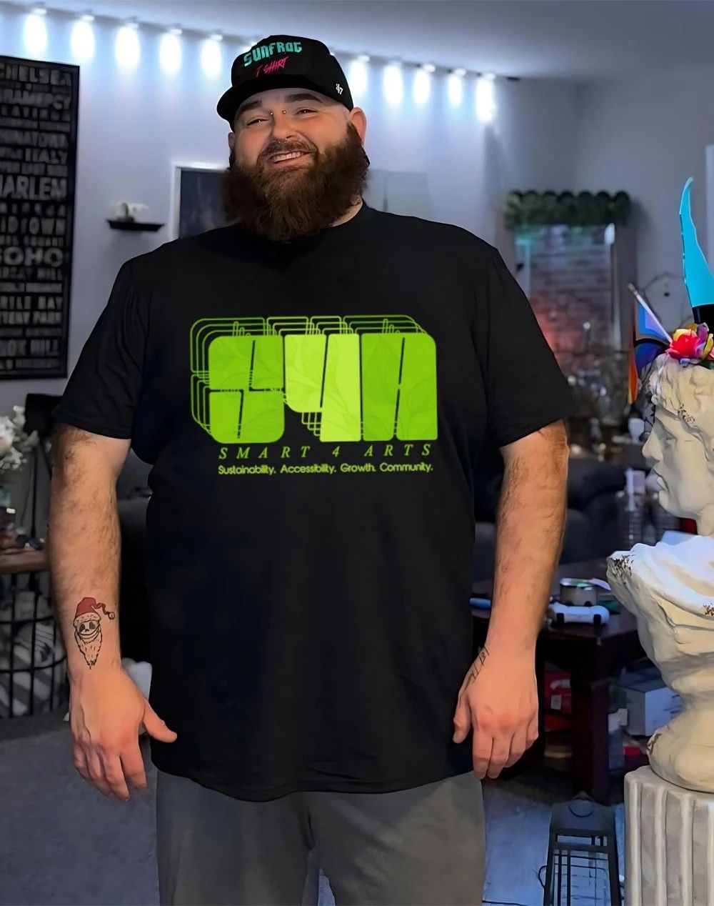 Smart 4 Arts sustainability accessibility and cooperation shirt