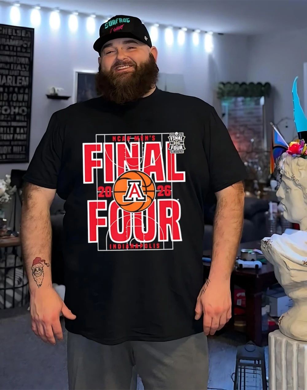 Arizona Wildcats Final Four 2026 Men’s March Madness logo shirt