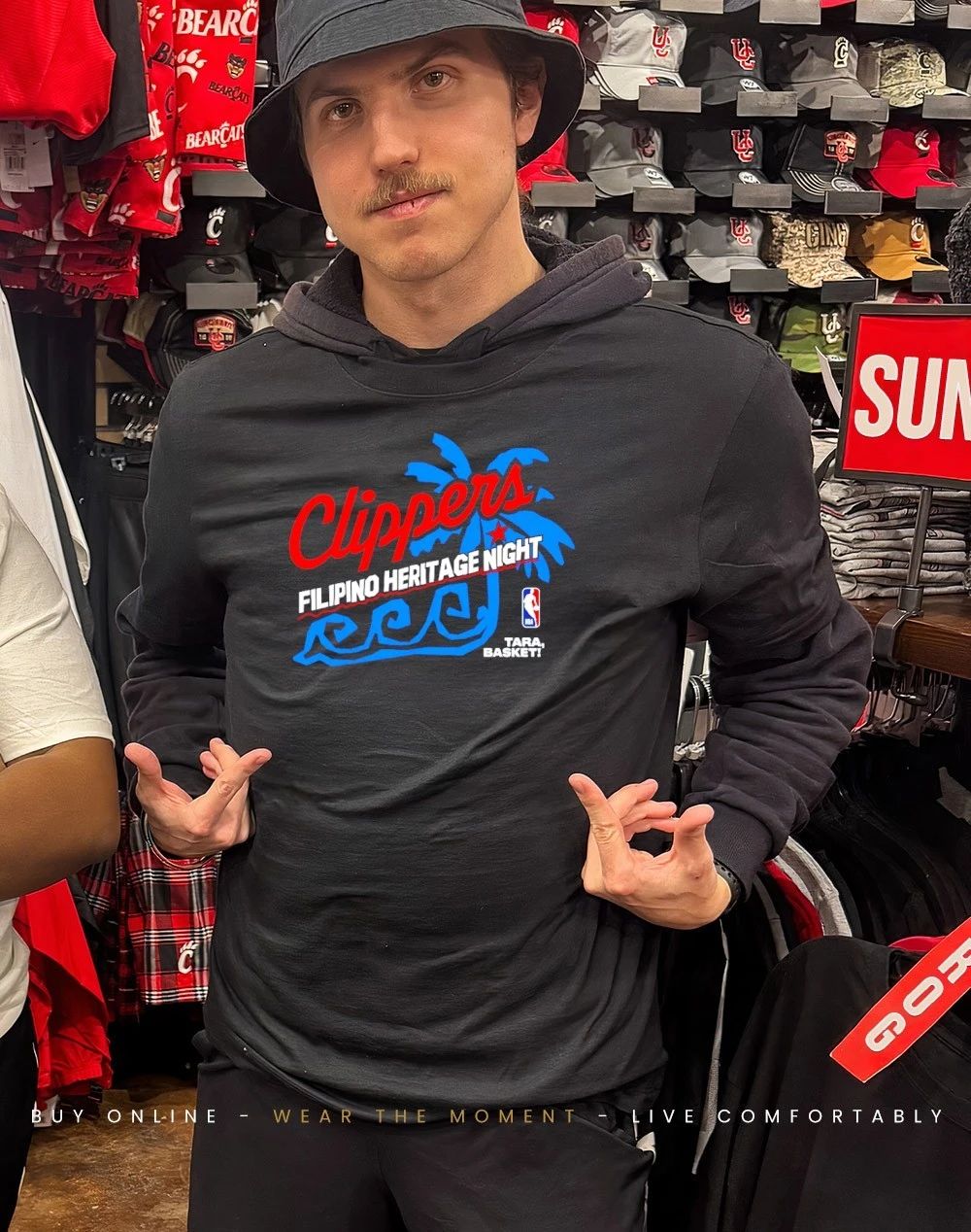 NBA Los Angeles Clippers Filipino Heritage Night 2026 shirt