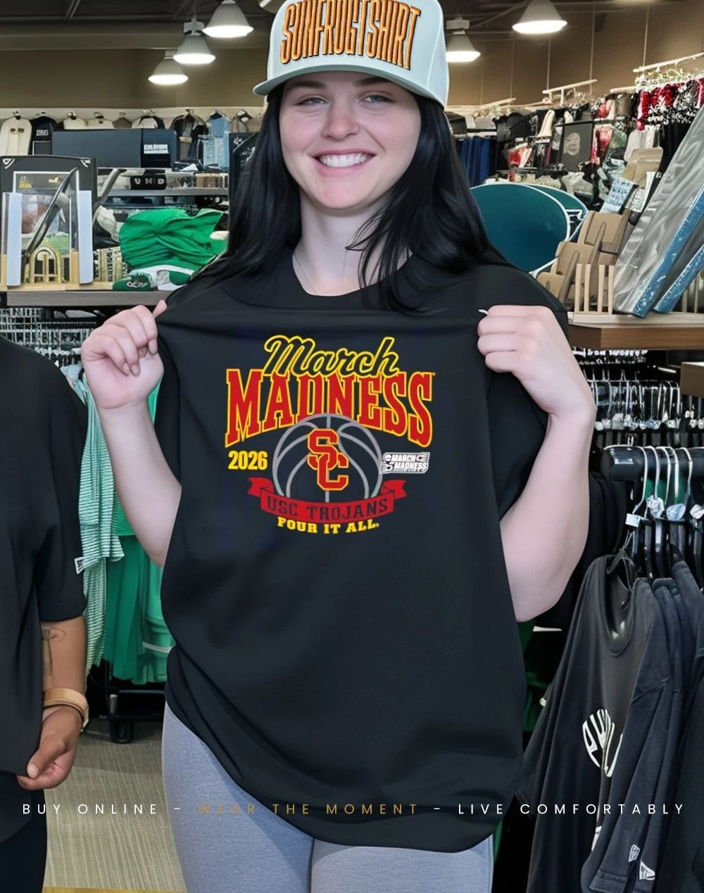 USC Trojans March Madness 2026 NCAA Women’s Basketball Four It All shirt
