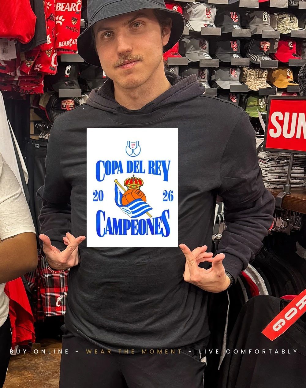Real Sociedad 2026 Copa Del Rey Champions shirt