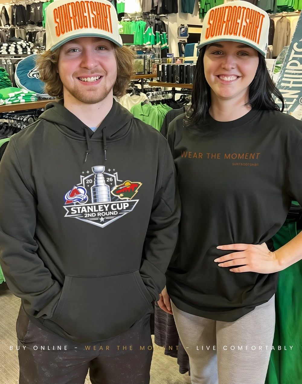 Stanley Cup 2026 Colorado Avalanche vs Minnesota Wild logo shirt