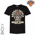 Garage Supply Racing Team Aggressive Black Panther Motorcycle Helmet Spark Plug Shirt