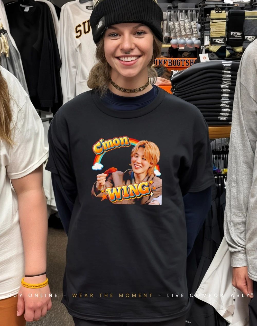 C’mon Wing Jimi BTS shirt