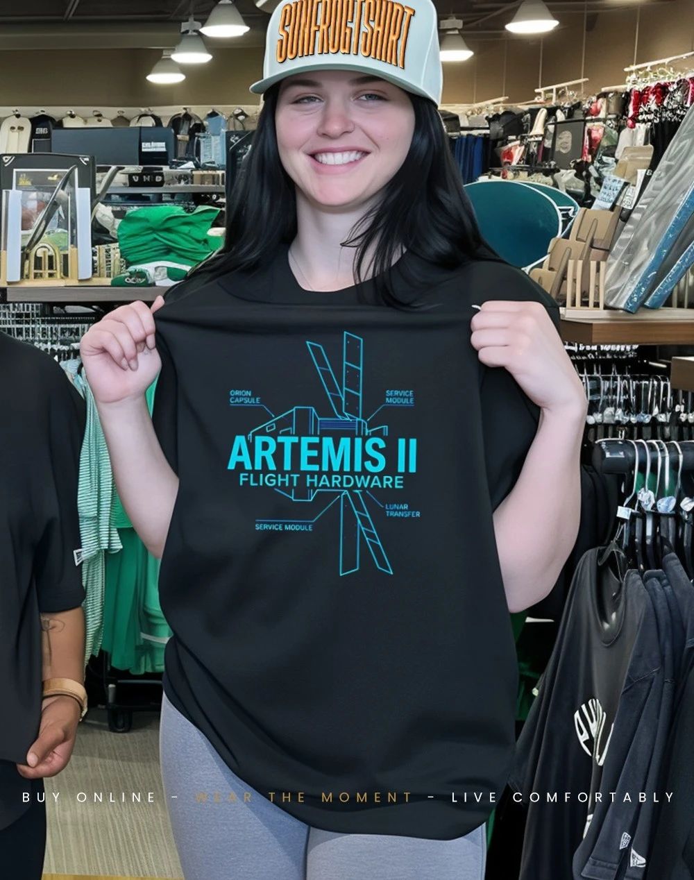 Artemis II Fight Hardware graphic shirt