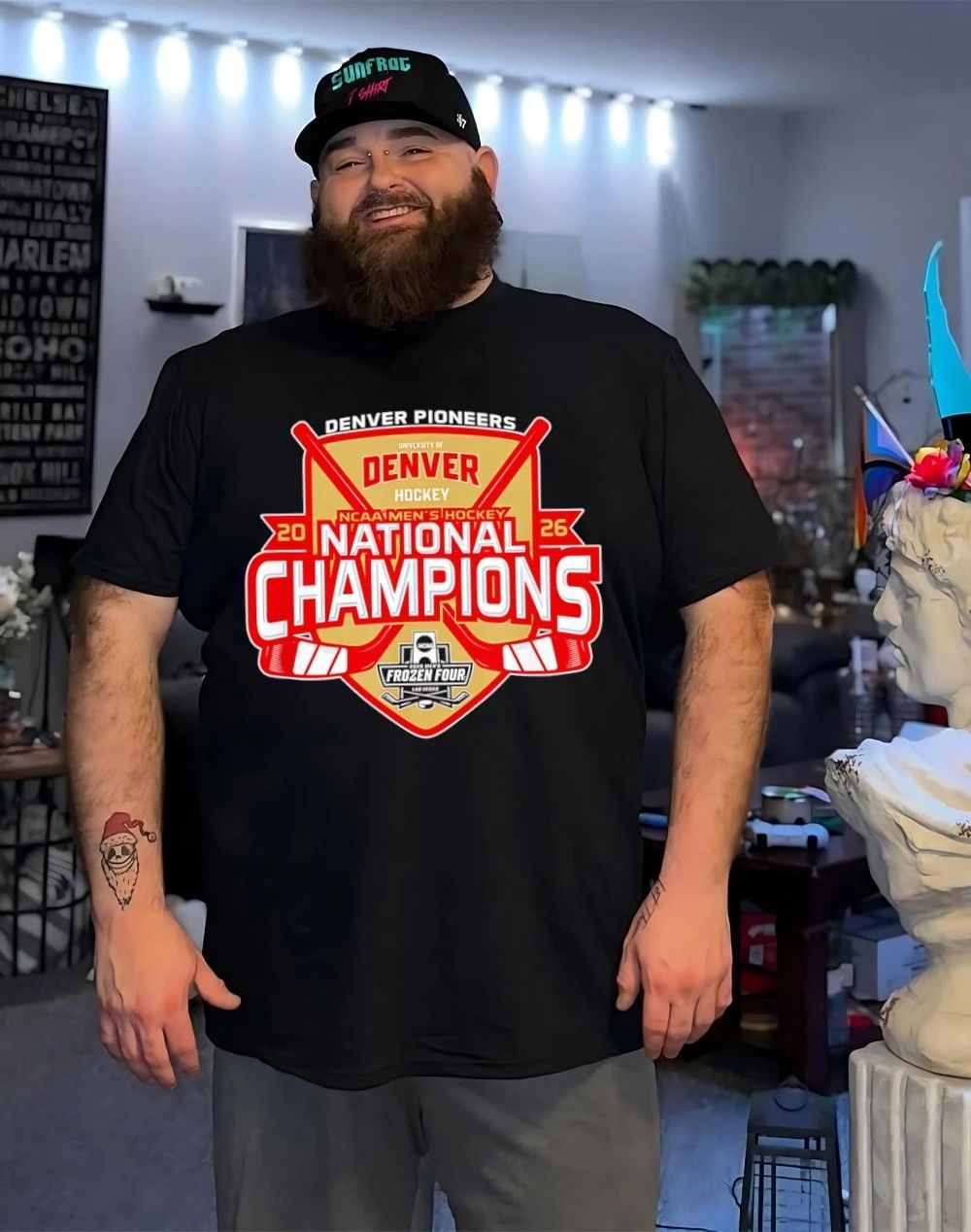 Denver Pioneers 2026 National Champions Men’s Hockey Shirt