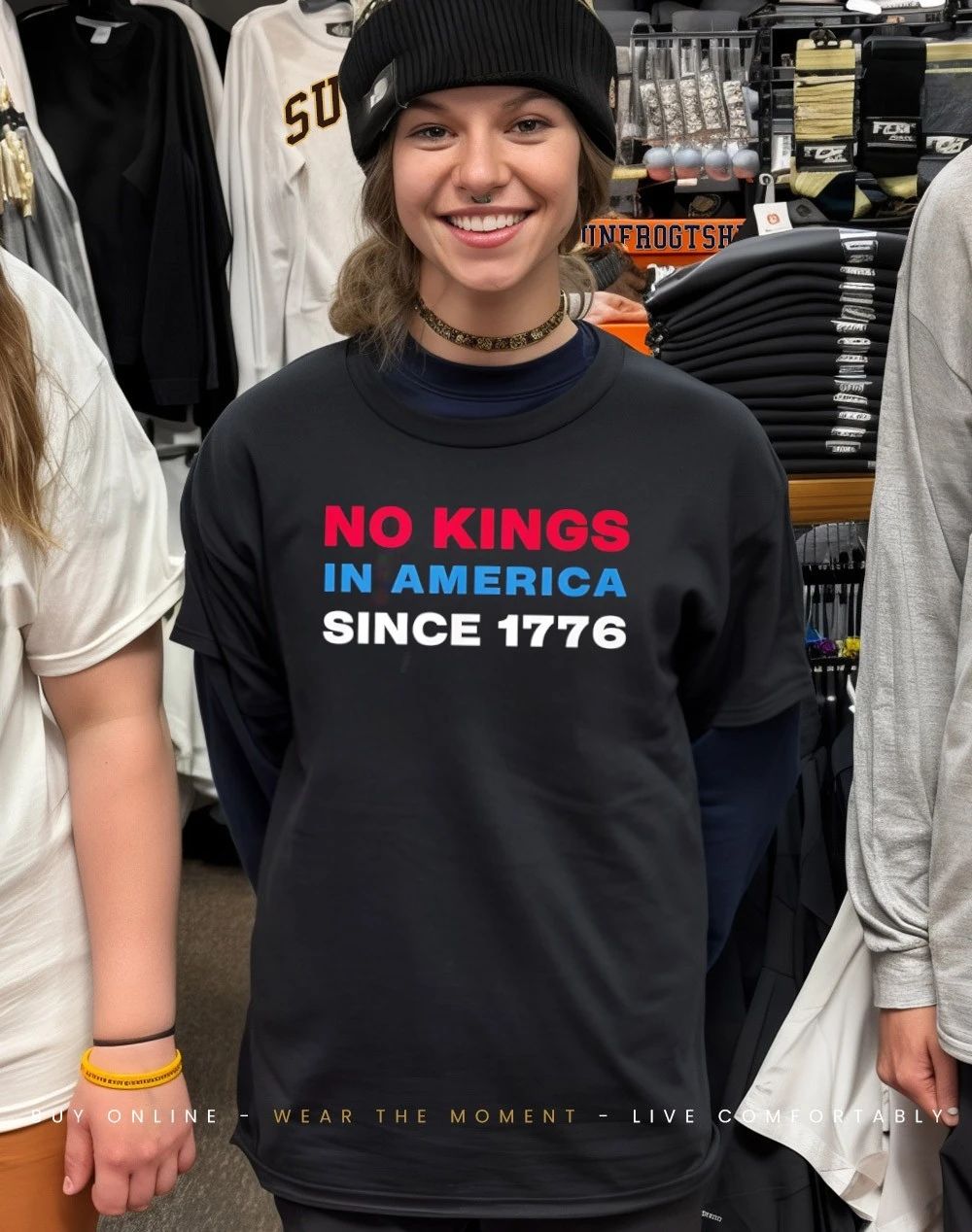 Jamie Lee Curtis No Kings In America Since 1776 Shirt