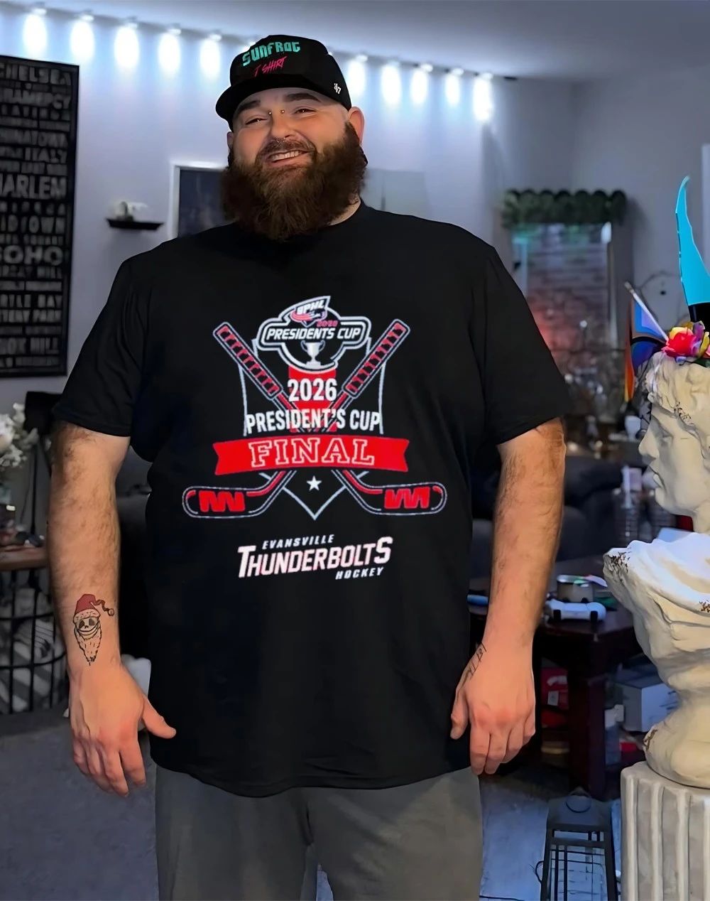 Evansville Thunderbolts 2026 President’s Cup Final shirt