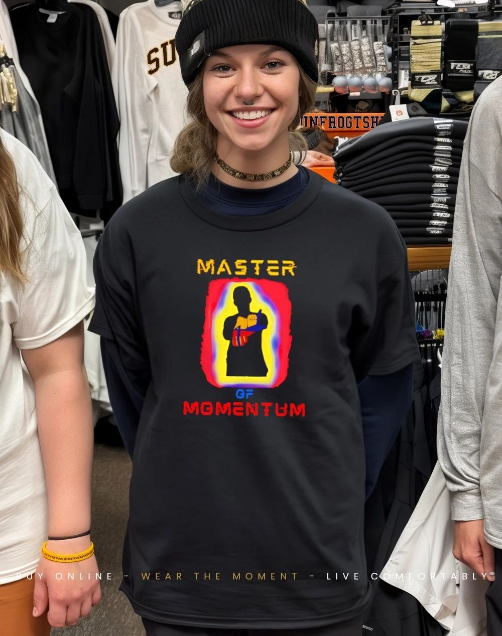 Josh Guzman Merch Master of Momentum Silhoutte shirt