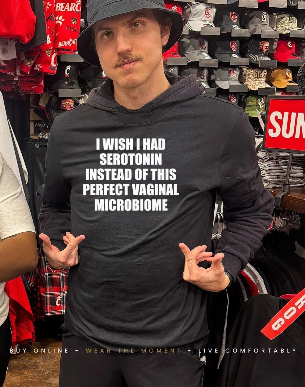 I Wish I Had Serotonin Instead Of This Perfect Vaginal Microbiome shirt