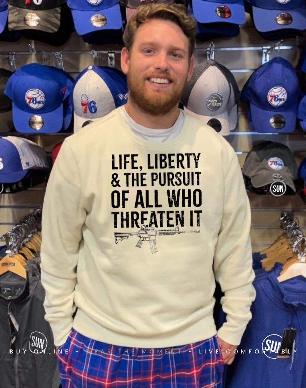 Life Liberty and The Pursuit of all who threaten it shirt