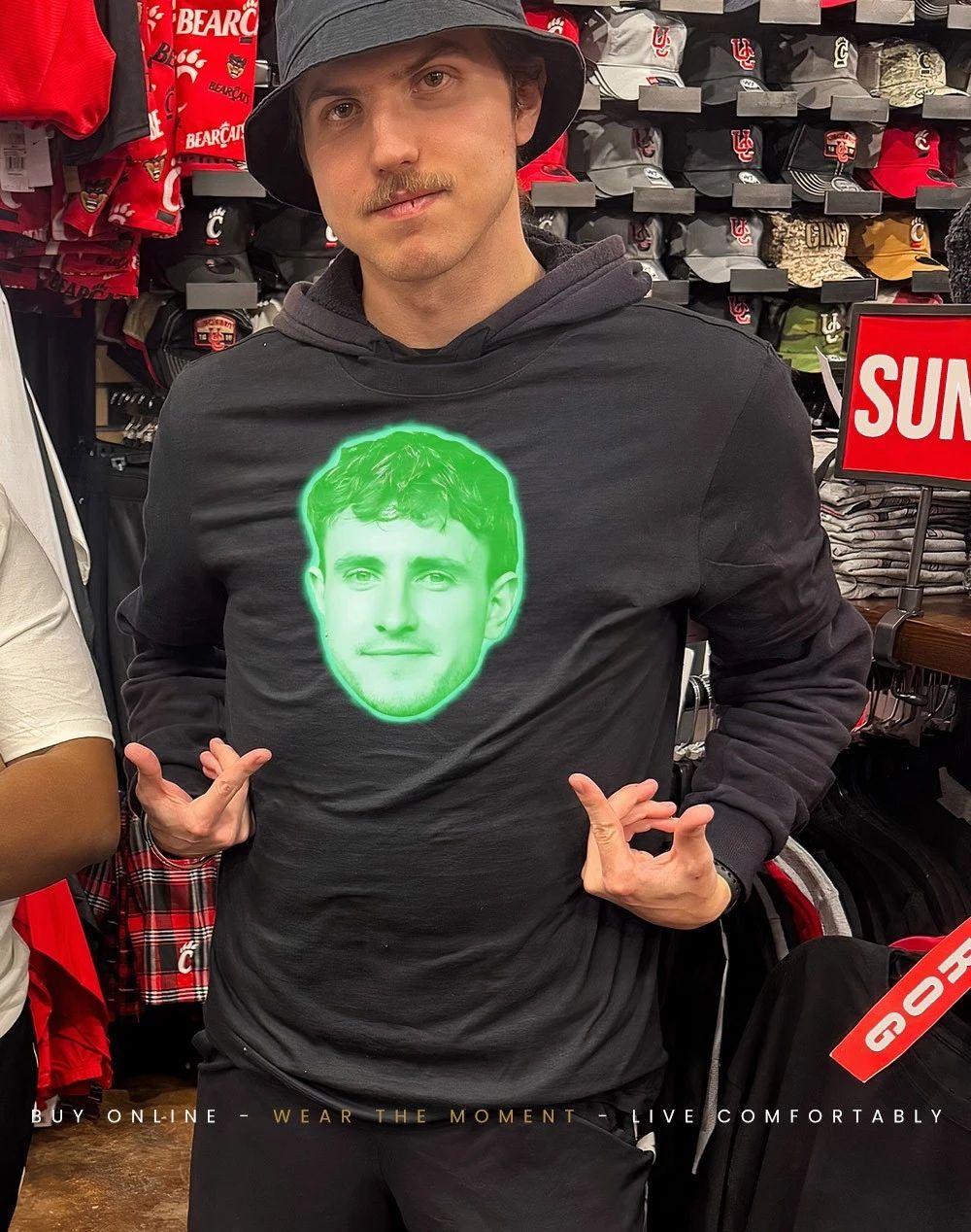 Paul Mescal Irish St Patrick’s Day 2026 Big Head shirt
