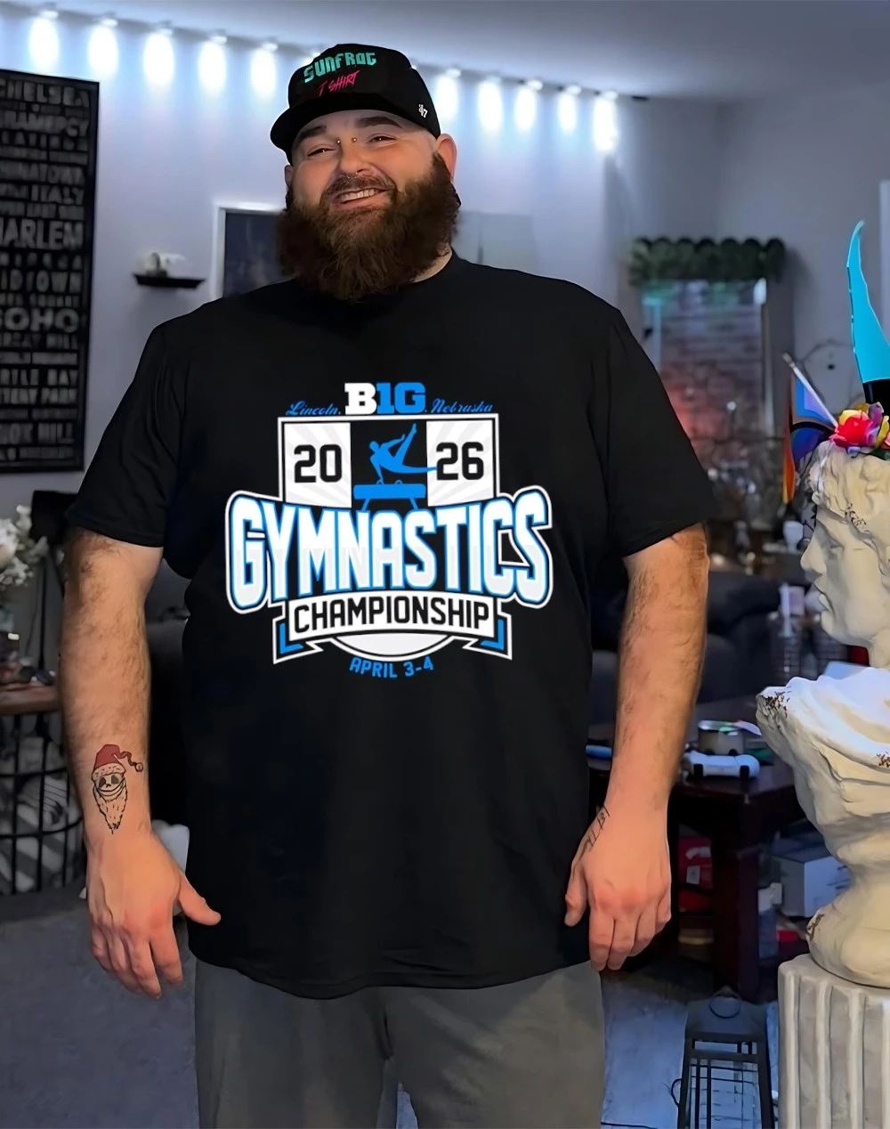 2026 Big Ten Men’s Gymnastics Championships shirt