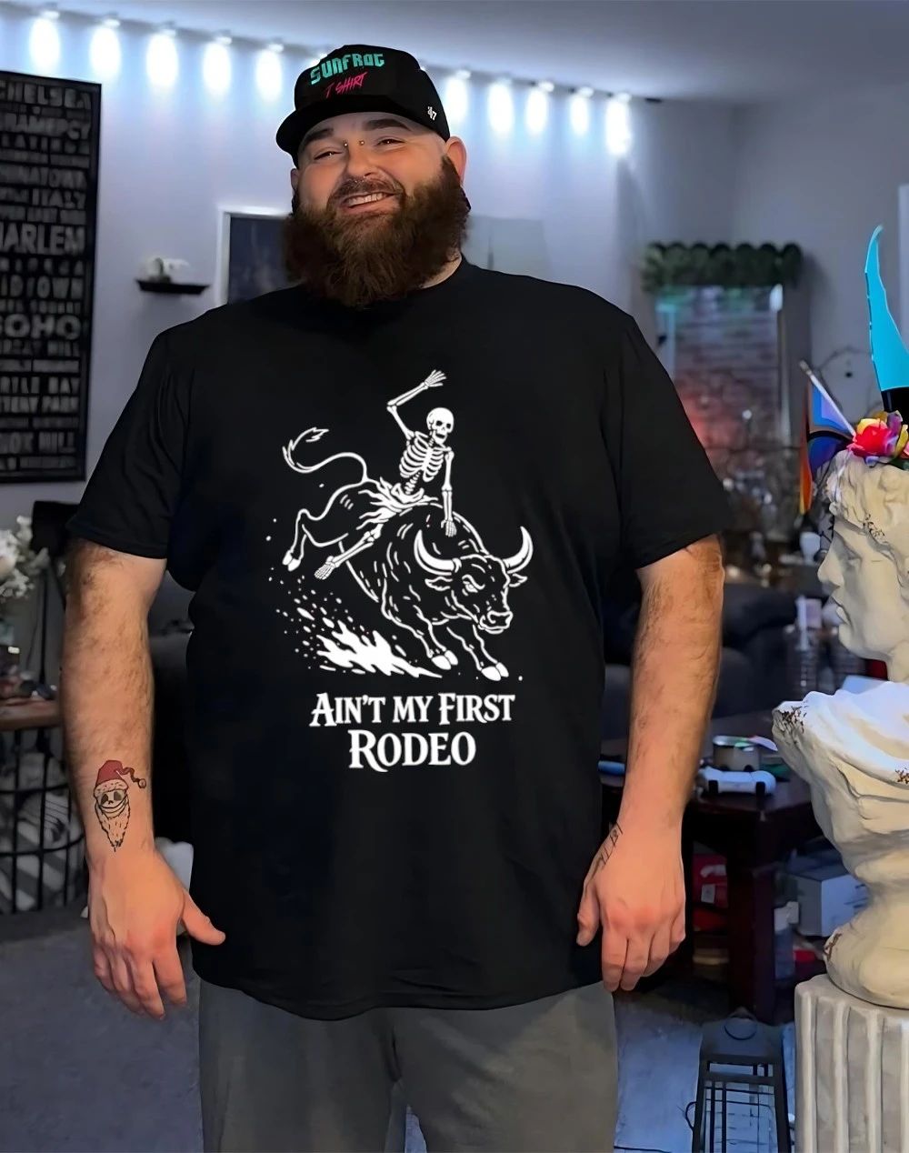 Skeleton bull riders ain’t my first rodeo shirt