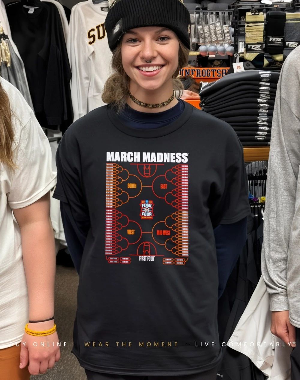 2026 NCAA Men’s Basketball Tournament March Madness Bracket shirt