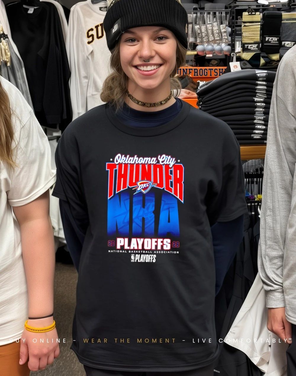 Oklahoma City Thunder 2026 NBA Playoffs Fade shirt
