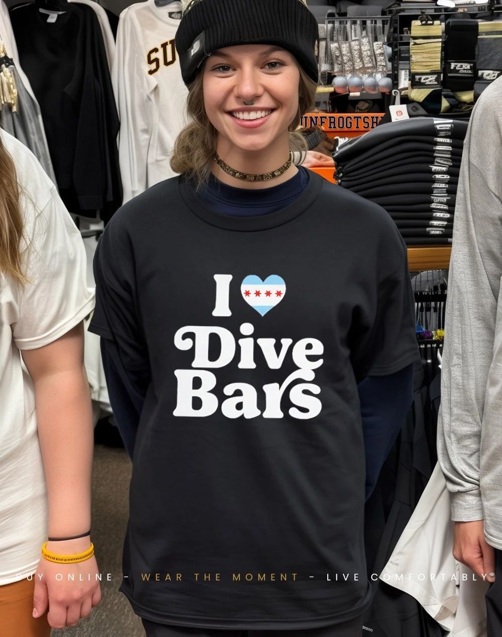 I Love Dive Bars Chicago shirt