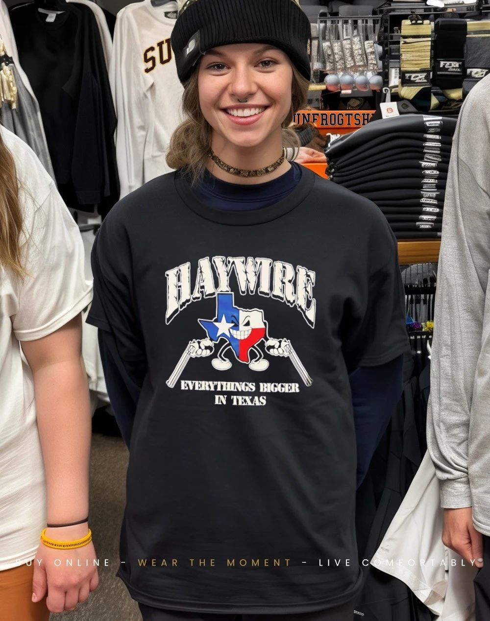 Haywire X Drain Headline Is Your Friend Tour 2026 Everything Bigger In Texas shirt