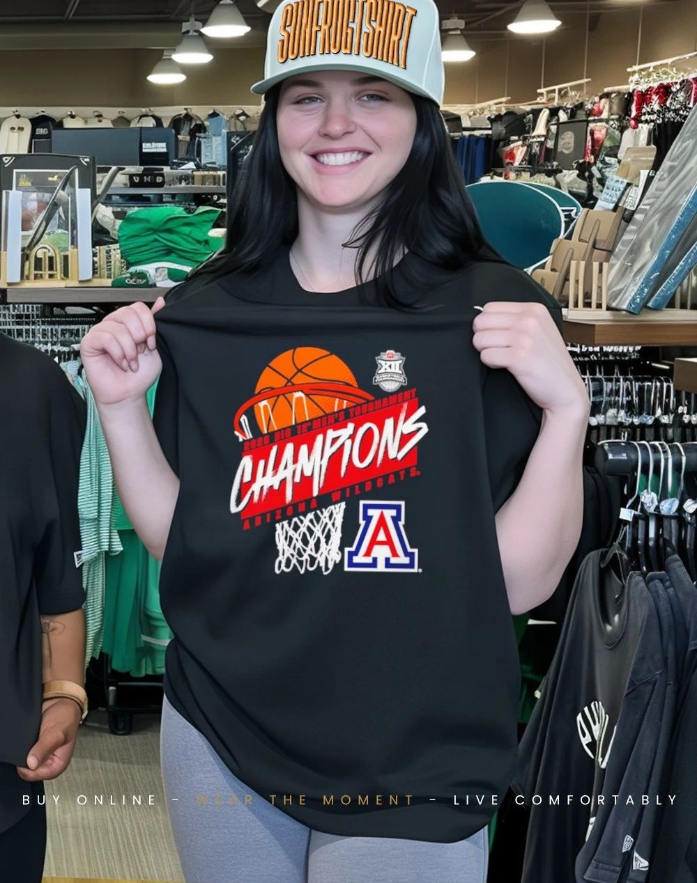 Arizona Wildcats 2026 Big 12 Men’s Basketball Tournament Champions shirt