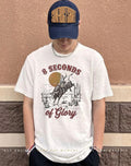 8 Seconds of Glory cowboy vintage shirt